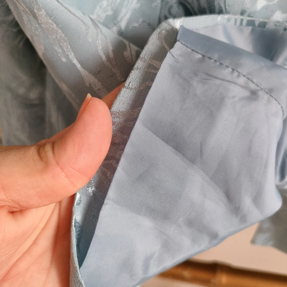 Light Blue Brocade Blazer - Picture 7 of 14